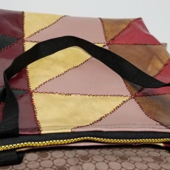 Handmade Colorful Quilted Bag - Picture 4 of 4